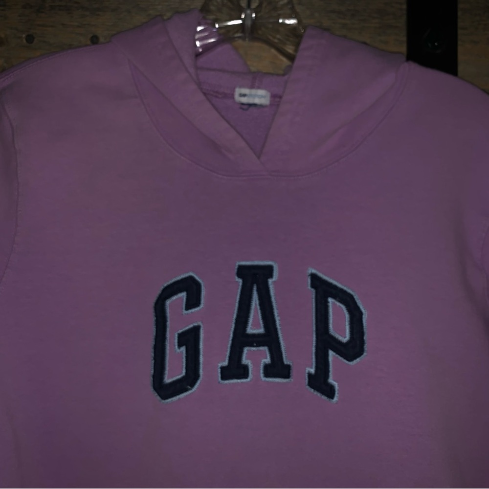 Women’s Junior M VICTORIA SECRET PINK GAP Vintage Pullover Hoodies Red Lavender - Picture 6 of 15